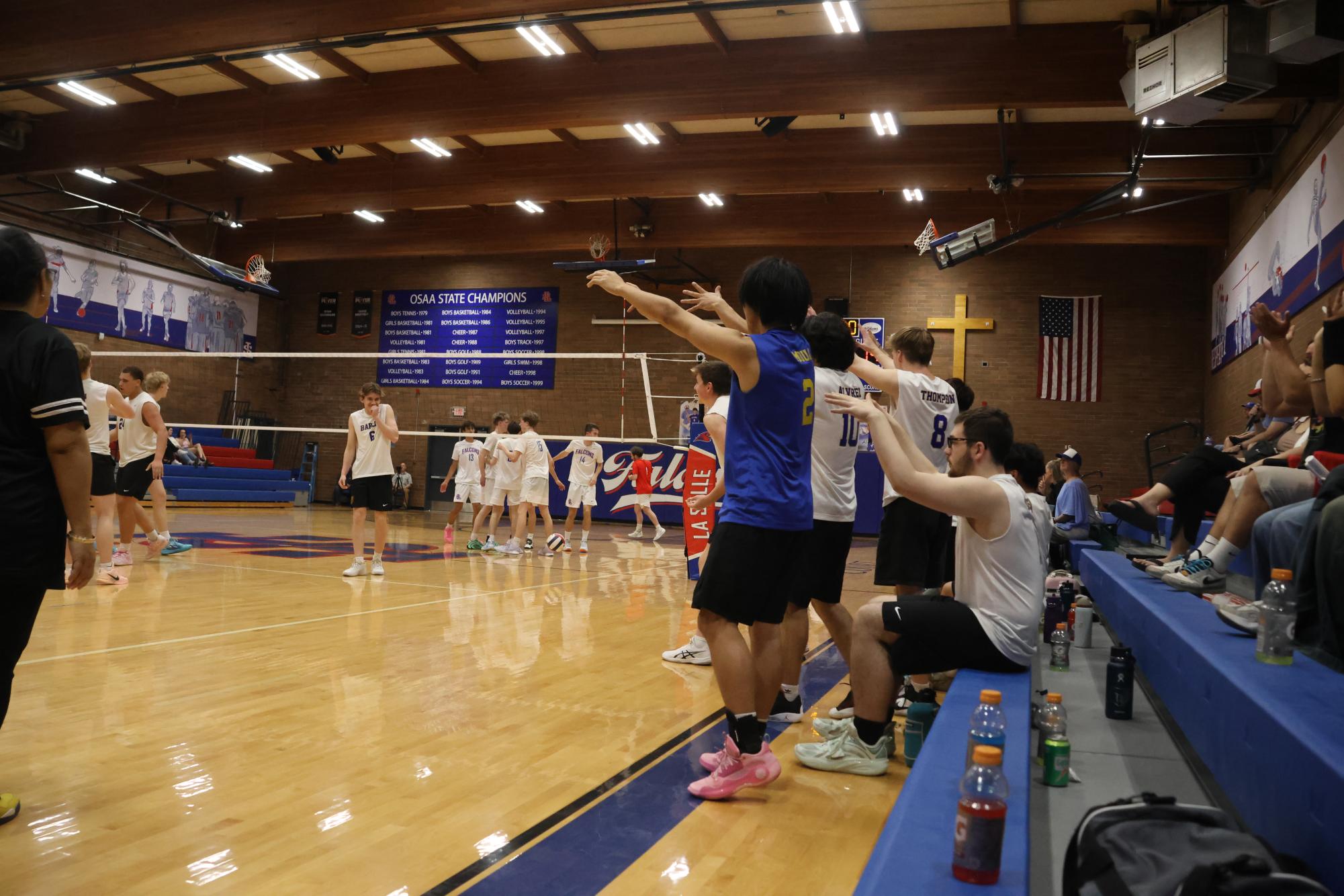 Photo Story: La Salle Varsity Boys Volleyball Dominates Barlow in 3-0 Victory