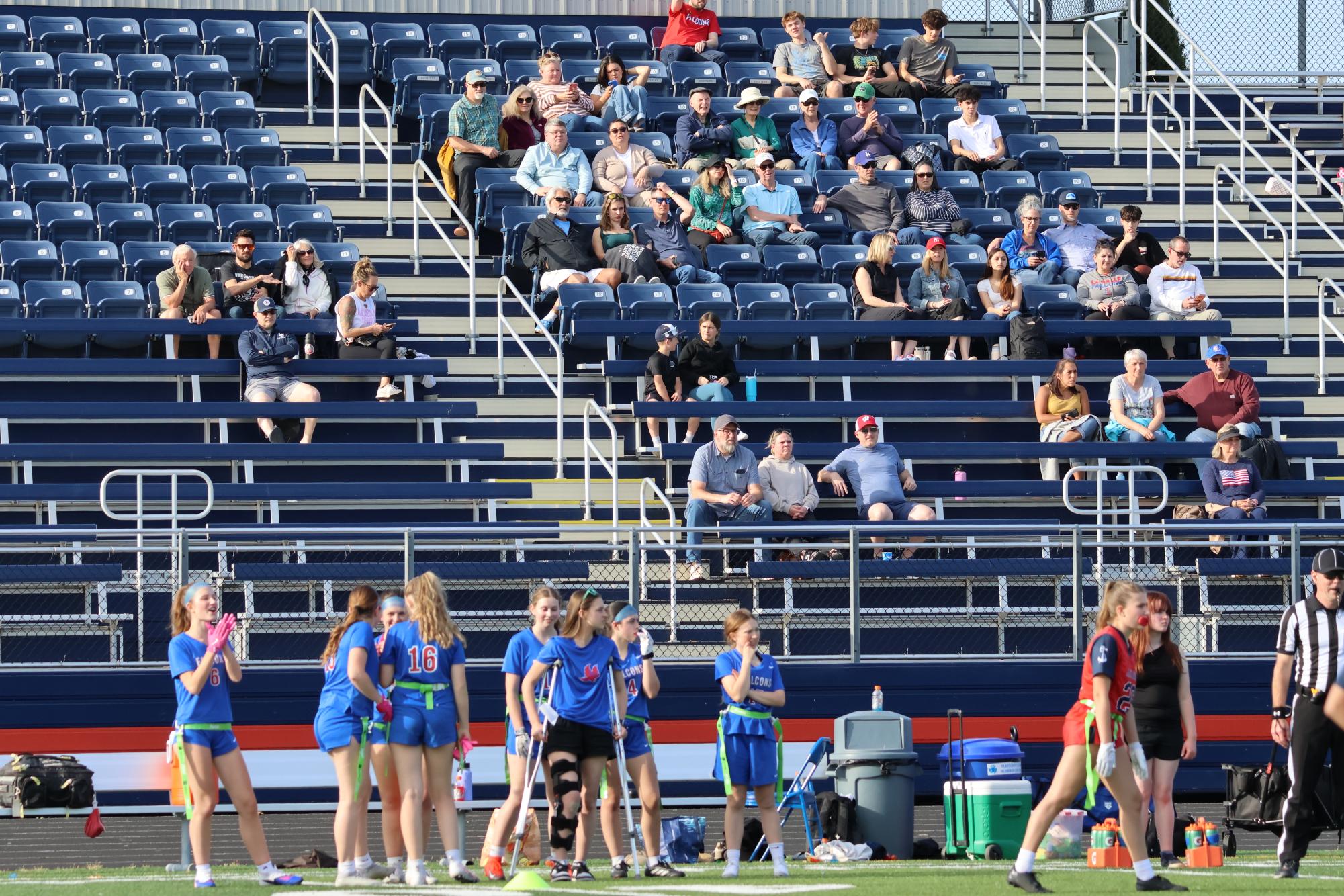 Photo Story: Girls Flag Football Team Sweeps Aside Lakers 13-6 in First Game of Doubleheader