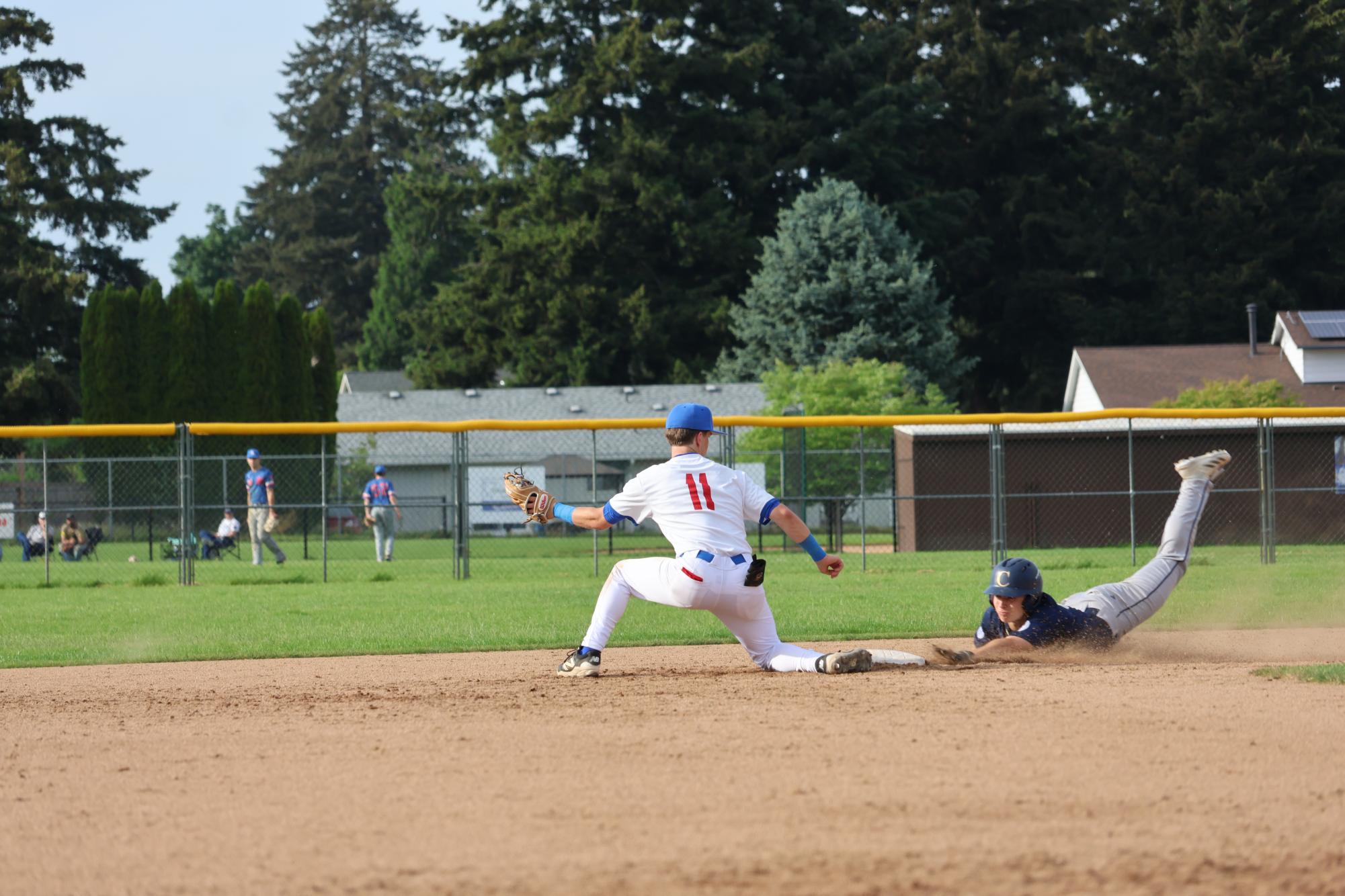 Photo Story: Falcons Baseball Fly in Stunning Home-Run-Filled 8–7 Walk-Off Victory