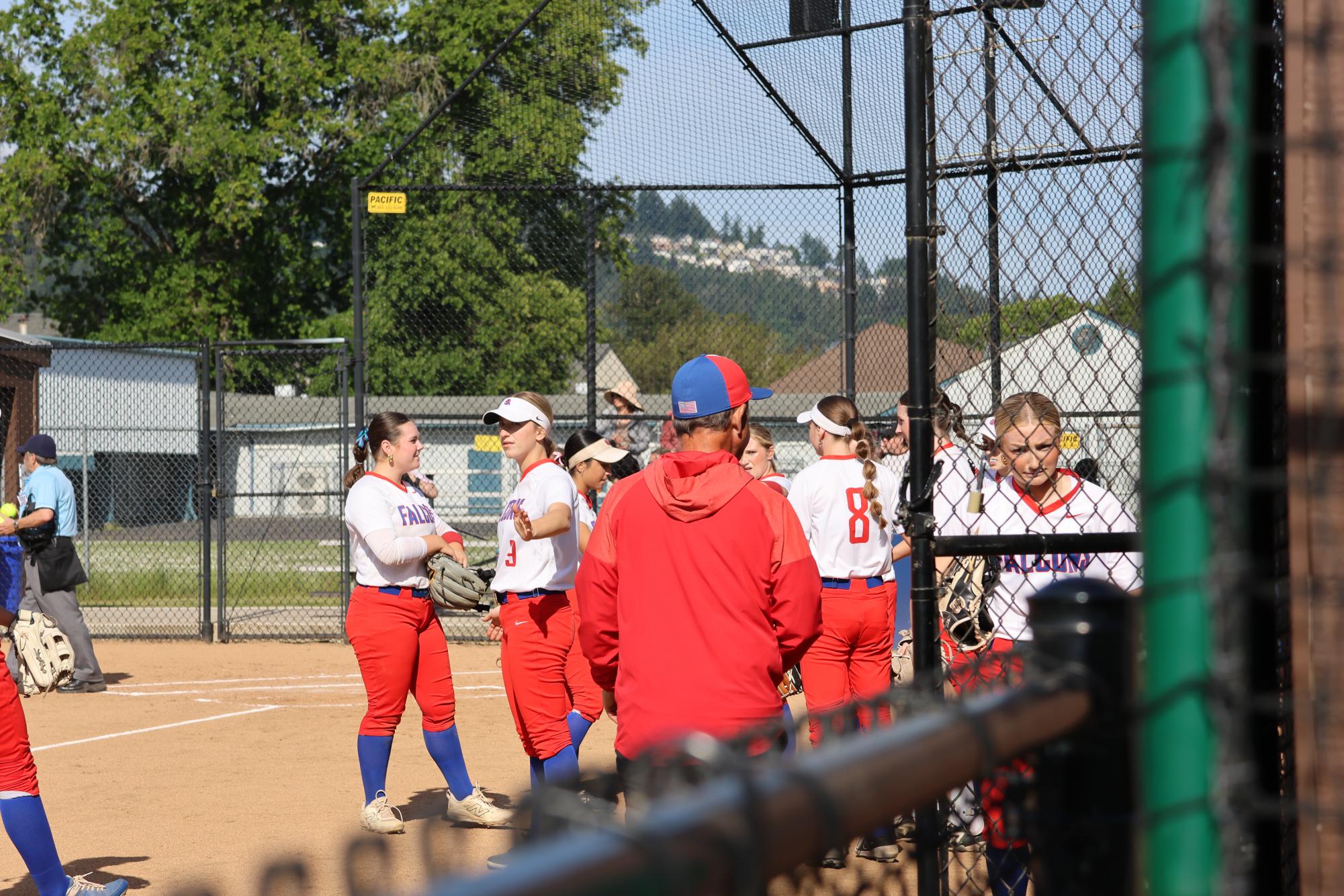 Photo Story: Falcons Softball Celebrate Senior Night Ahead of 5-1 Win