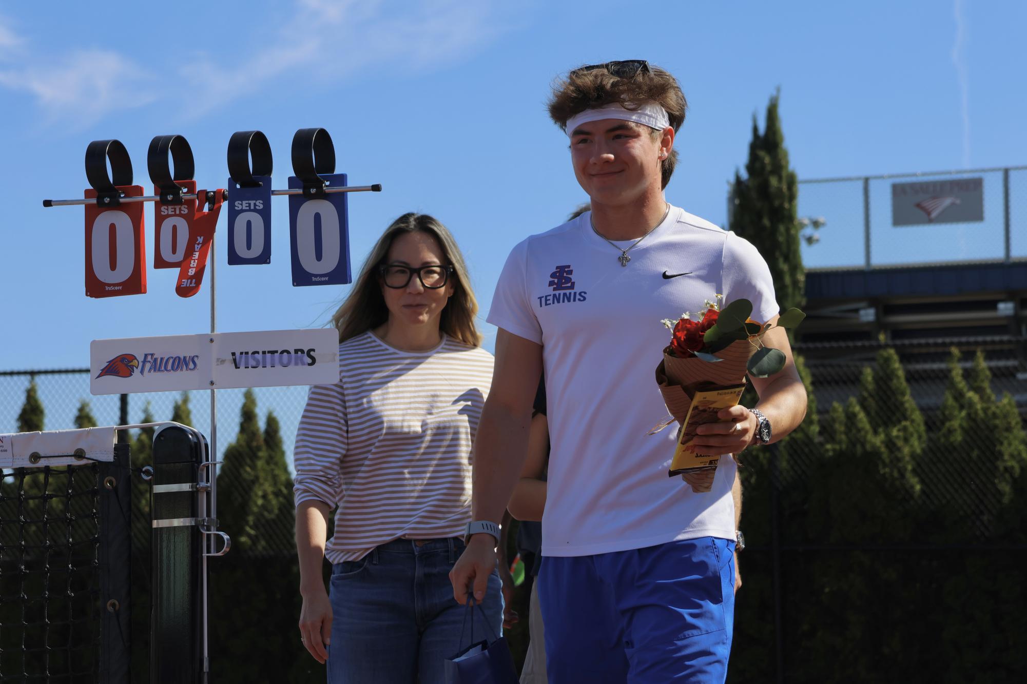 Photo Story: Varsity Boys Tennis Celebrates Senior Night Alongside Victory over Hillsboro High School
