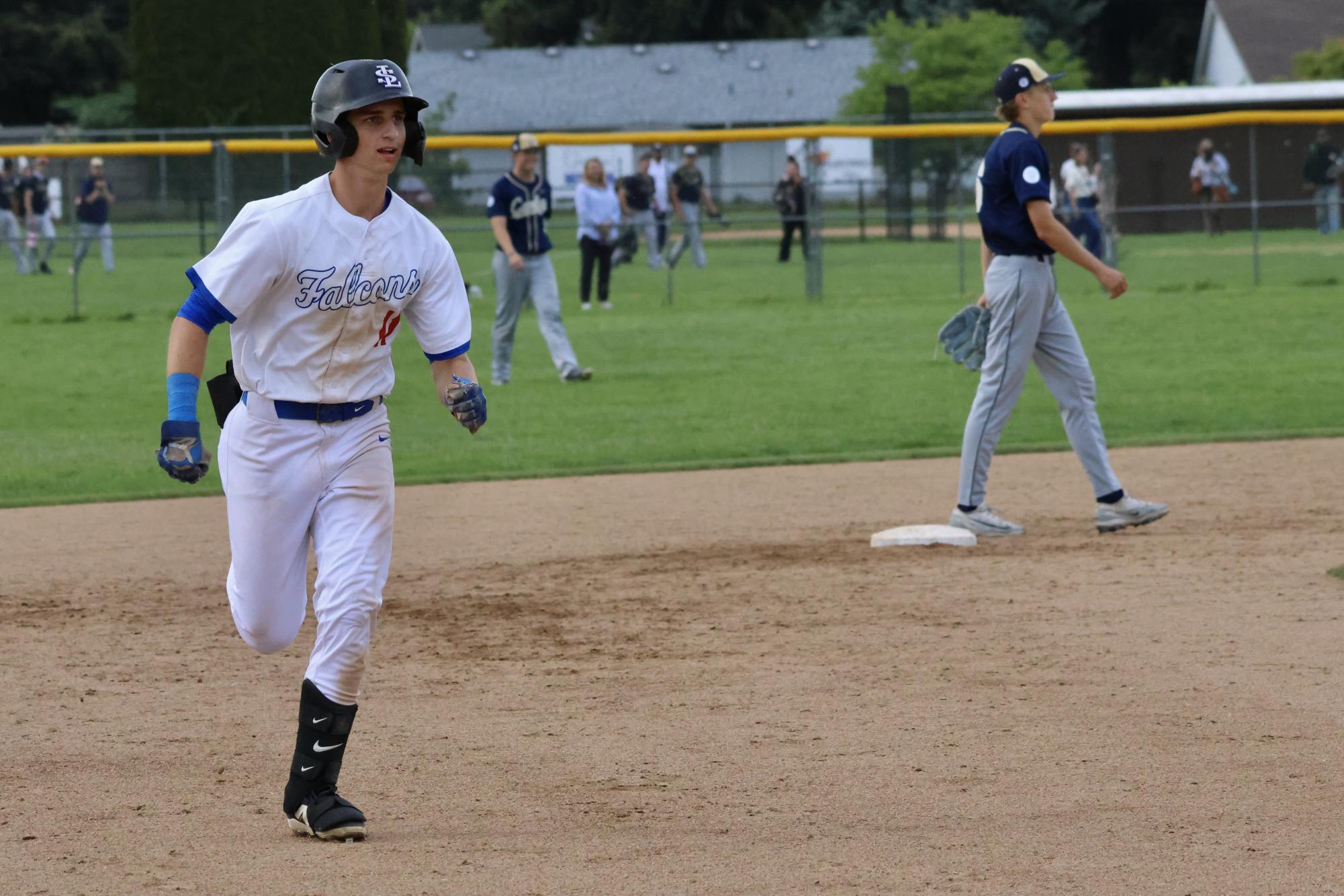 Photo Story: Falcons Baseball Fly in Stunning Home-Run-Filled 8–7 Walk-Off Victory