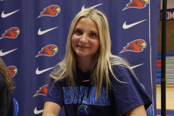 Although she was young at the time for a varsity player, senior Lilly Erving was chosen to play on the La Salle varsity girls soccer team as a freshman.