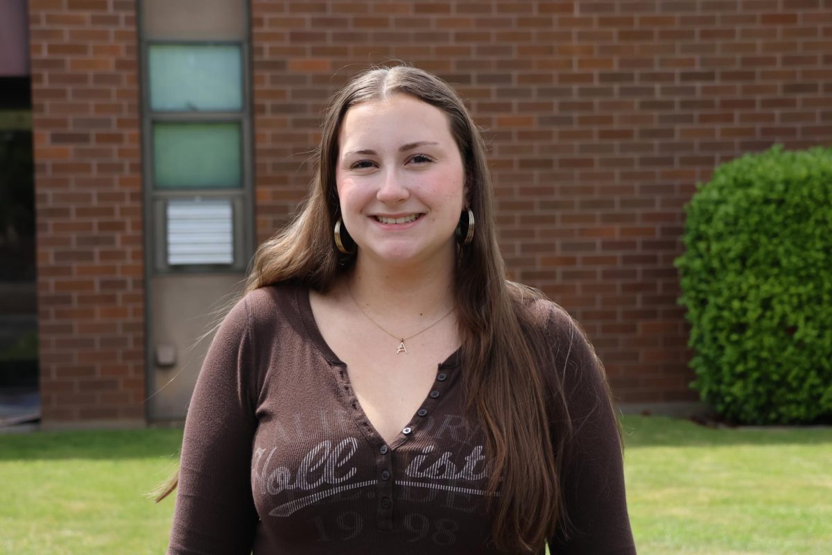 Senior Abby Ludwig has been doing track since she was in fourth grade and has decided to stick with the sport until her final days of high school.