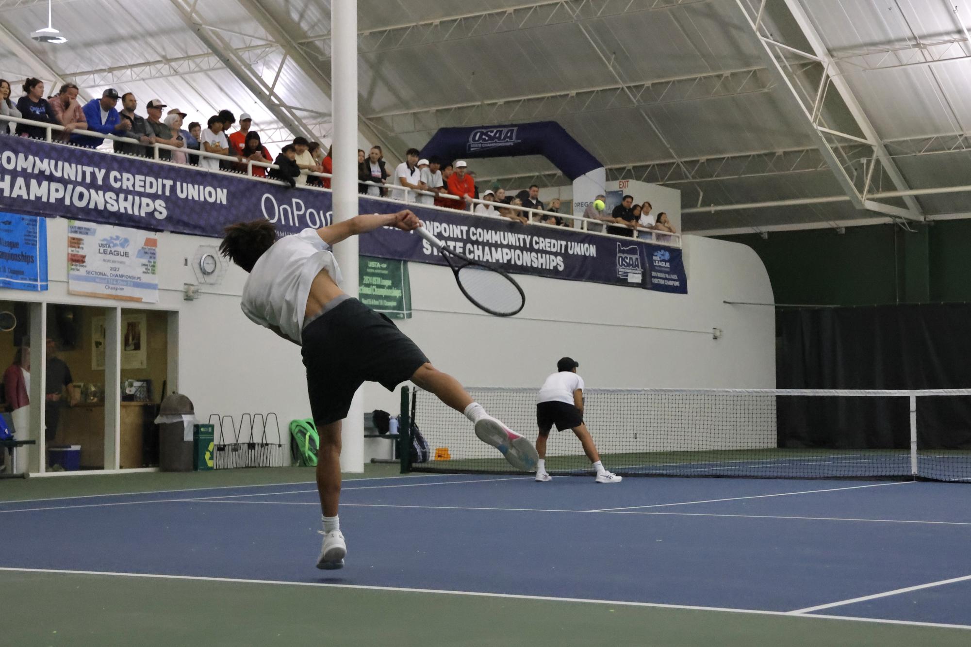 Boys Tennis Captures Third Consecutive State Title With Kaiden Harris’ Singles Victory