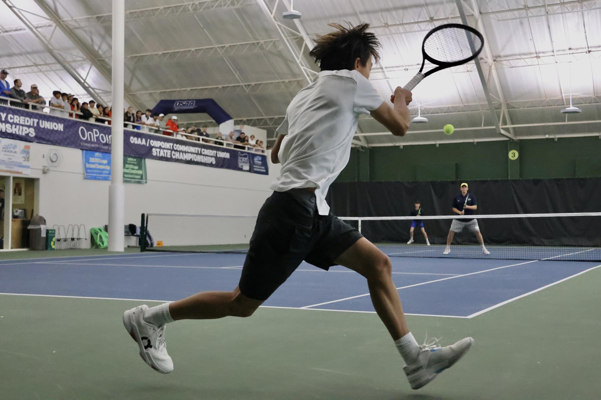 Boys Tennis Captures Third Consecutive State Title With Kaiden Harris’ Singles Victory