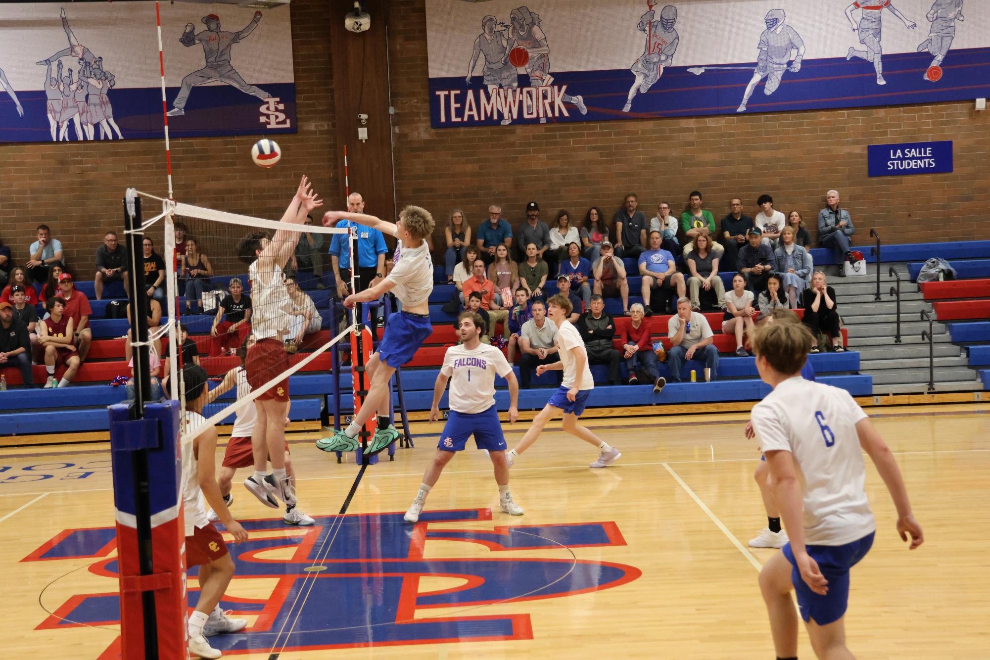 Photo Story: Varsity Boys Volleyball Falls to Central Catholic 3–0