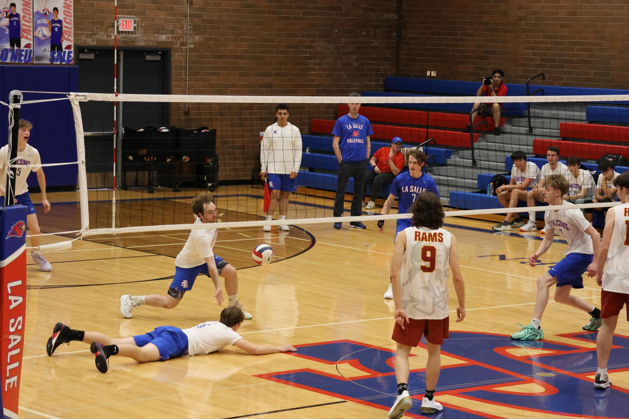 Photo Story: Varsity Boys Volleyball Falls to Central Catholic 3–0