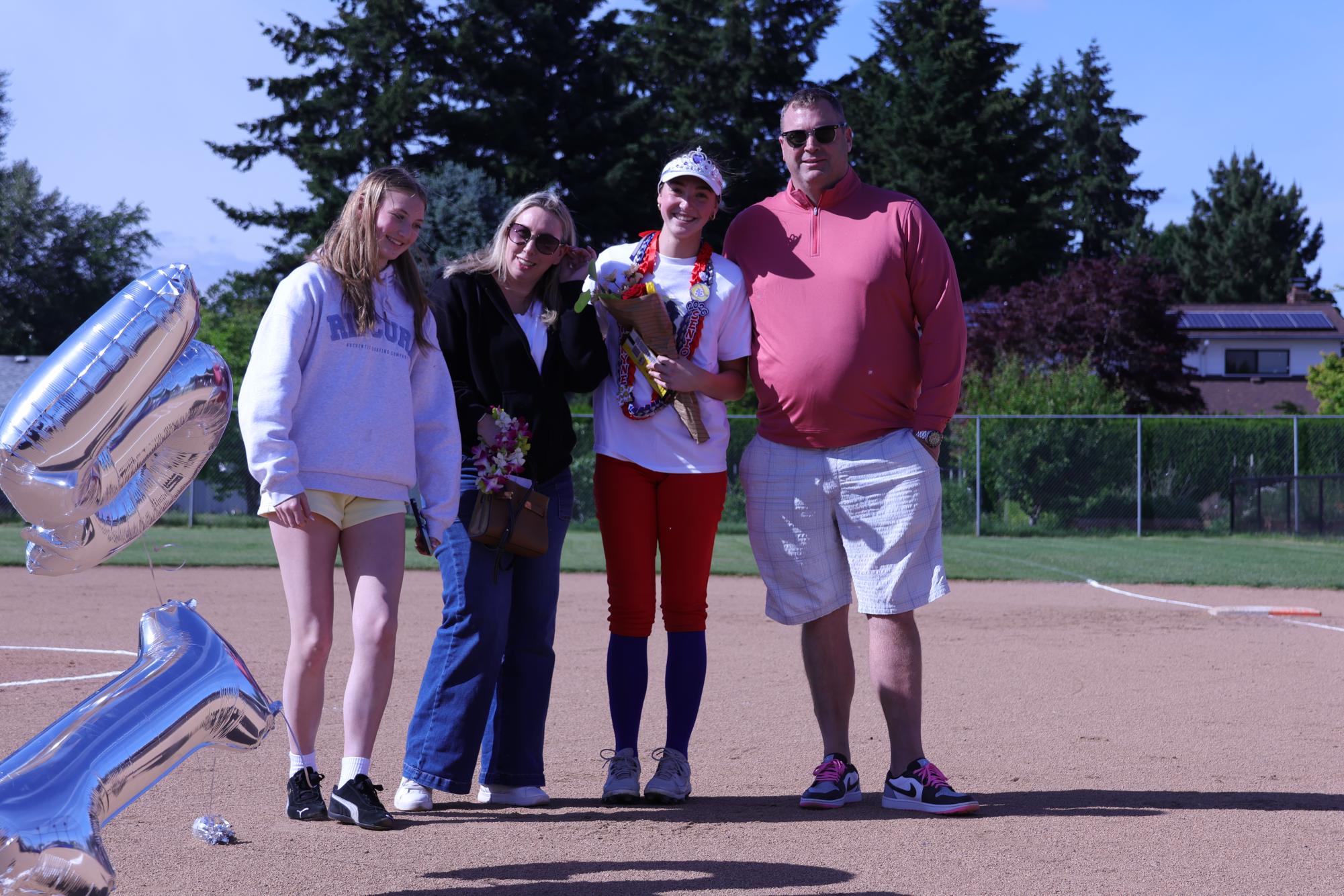 Photo Story: Falcons Softball Celebrate Senior Night Ahead of 5-1 Win