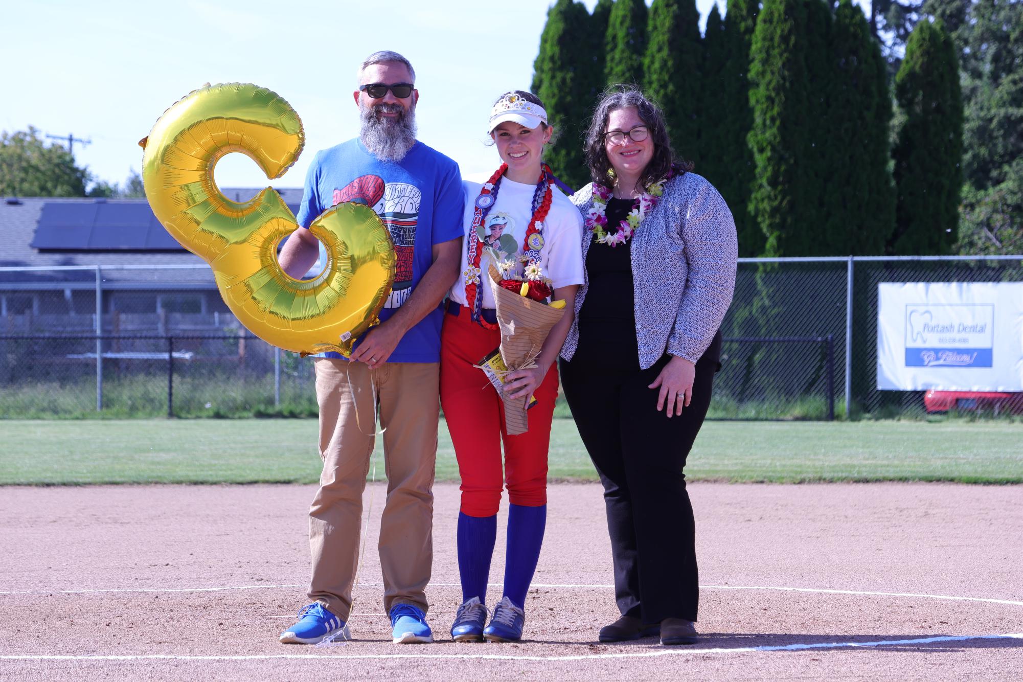 Photo Story: Falcons Softball Celebrate Senior Night Ahead of 5-1 Win