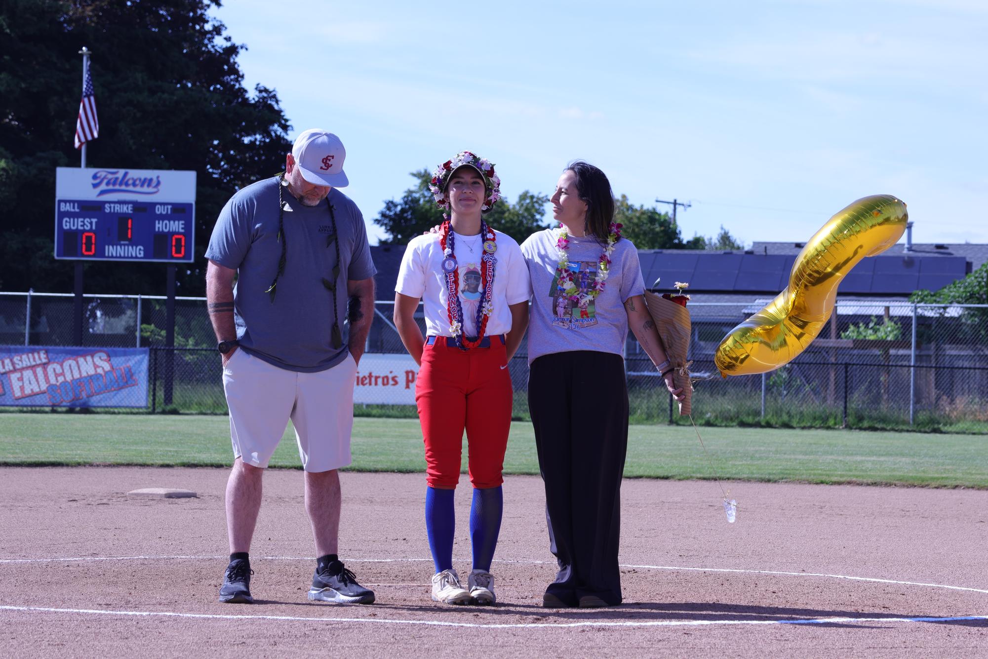 Photo Story: Falcons Softball Celebrate Senior Night Ahead of 5-1 Win
