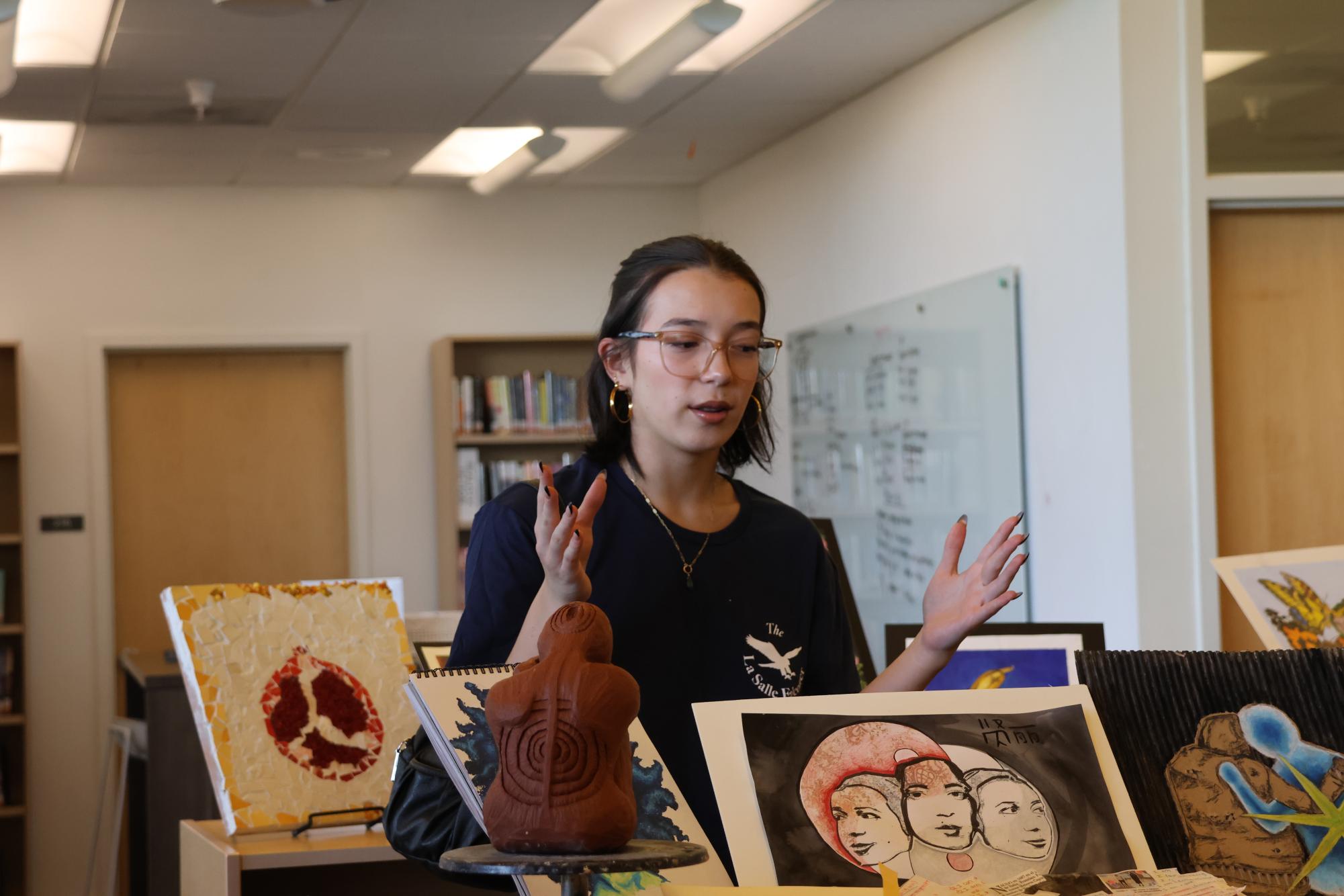 Photo Story: Nineteen Students’ Work Highlighted in La Salle AP Studio Art Show