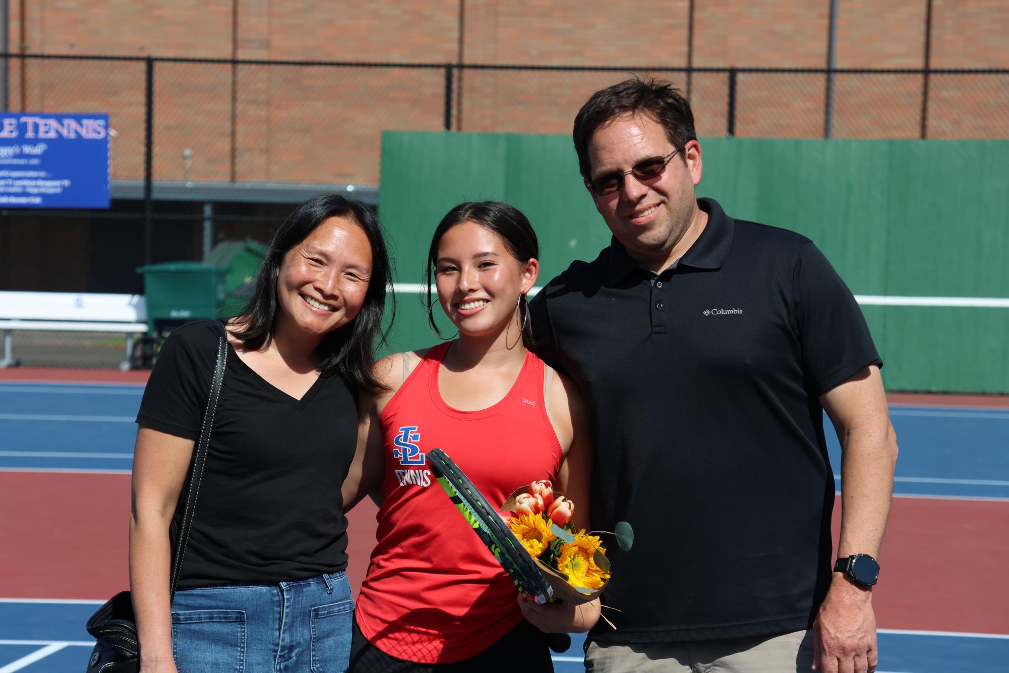 Photo Story: Girls Varsity Tennis Shuts Down Parkrose in Senior Night Victory