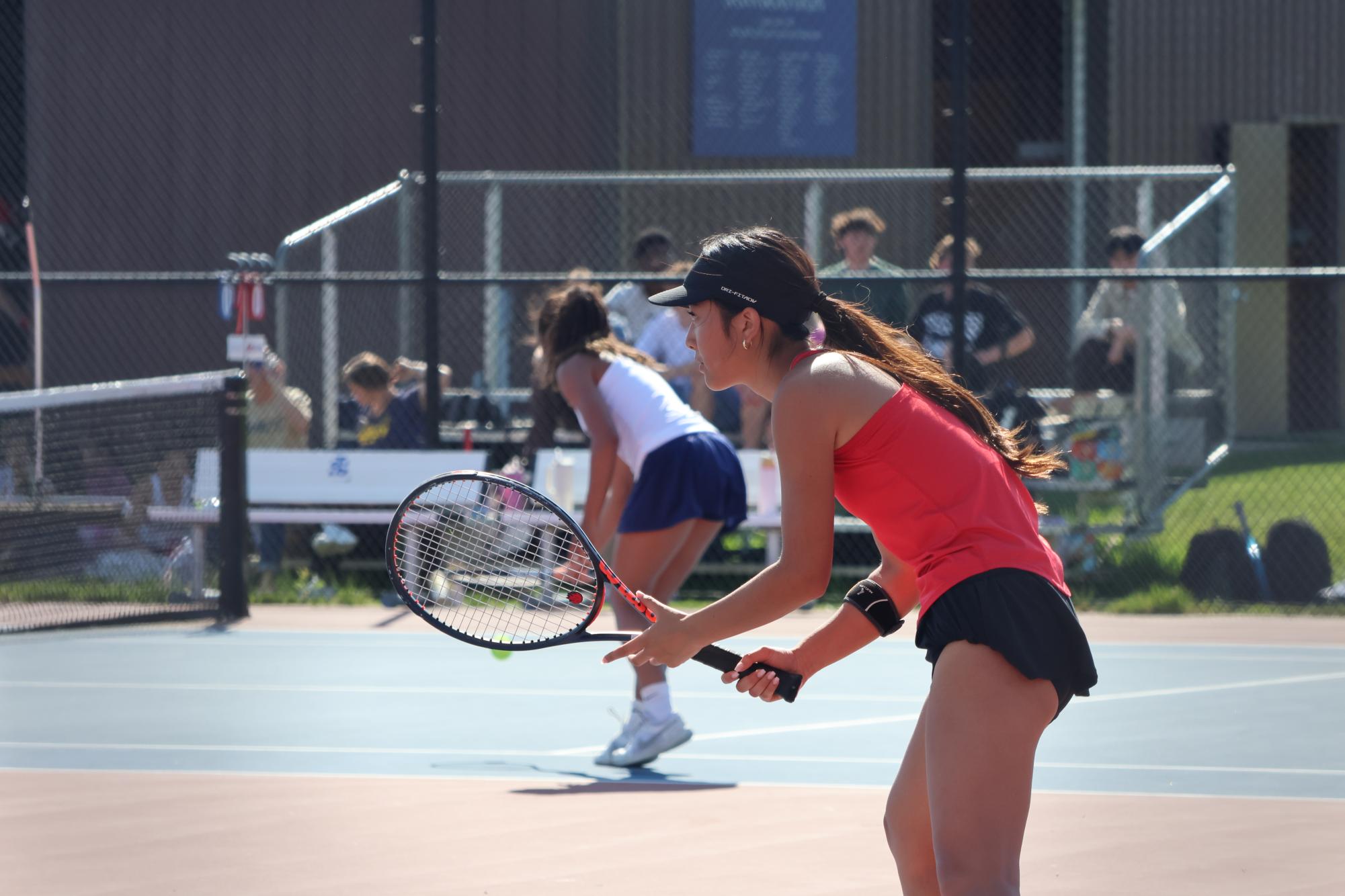 Photo Story: Girls Varsity Tennis Shuts Down Parkrose in Senior Night Victory