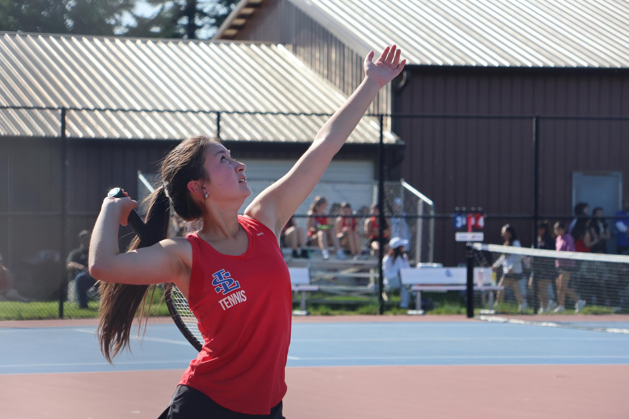 Photo Story: Girls Varsity Tennis Shuts Down Parkrose in Senior Night Victory