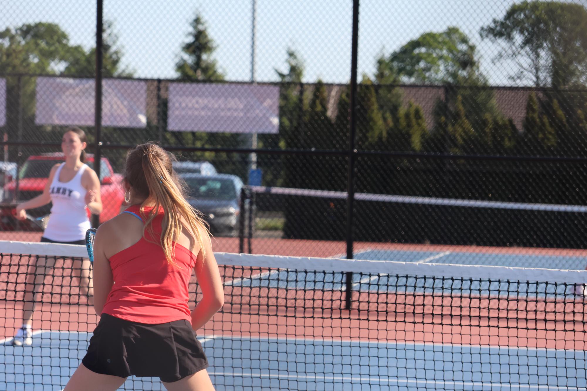 Photo Story: Girls Varsity Tennis Shuts Down Parkrose in Senior Night Victory
