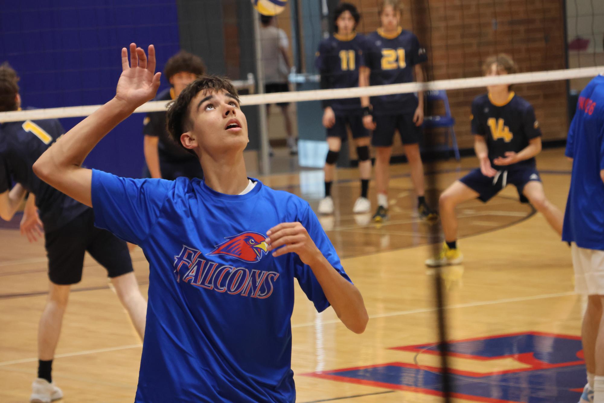 Photo Story: Boys Volleyball Flies Past Hood River Valley High School in Senior Night Victory